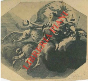 - - Bel lotto di sette incisioni con soggetti profani, bucolici o mitologici,