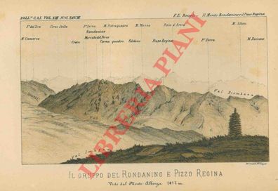 (Bossoli) - - Il gruppo del Rondanino e Pizzo Regina.
