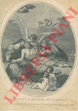 N. Mellini - - Effigies S. Josephi Morientis.