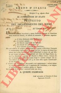 - - (Ispezioni incombenti alla Prefettura in rapporto al Contributo delle Professioni Liberali)