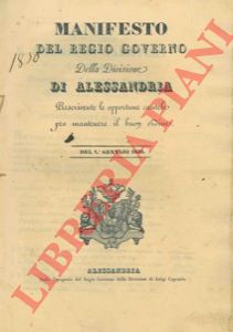 - - Opportune cautele per mantenere il buon ordine.
