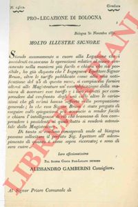 - - Chiarimenti ai possidenti per il censimento dei nuovi estimi.
