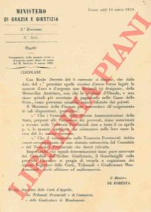 - - Versamento delle monete d'oro e d'argento poste fuori corso.