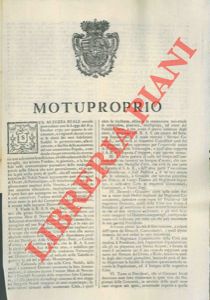 - - Disposizioni sulla vendita di grasce e vettovaglie.