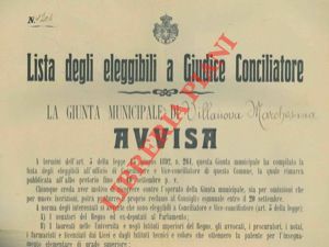 - - Lista per gli eleggibili a giudice conciliatore.