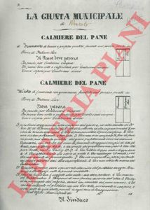 - - Calmiere del pane.