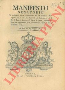 - - Convenzione tra il Re di Sardegna e il Re di Prussia sul diritto d'ubena.