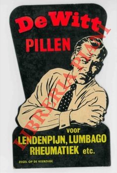 De Witt - - Pillen. Lumbago, Rheumatiek.