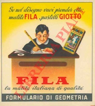 Fila - - Se nel disegno vuoi prender otto: matite FILA, pastelli GIOTTO.