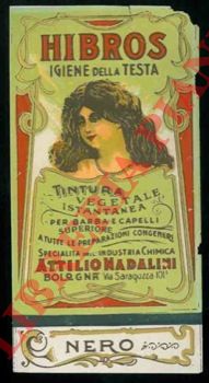 Attilio Nadalini. Bologna - - Hibros. Igiene della testa.