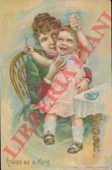 Armour's Beef Extract. Chicago - - Mamma con bambino e vasetto d'estratto.