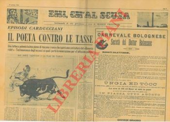 - - Tre ritagli di giornale sul 'Carnevale di Bologna'