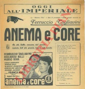 - - Oggi all'Imperiale. Ferruccio Tagliavini in 