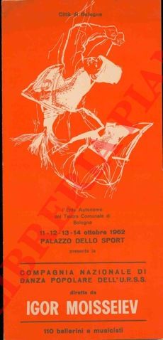 - - Programmi ed inviti teatrali bolognesi