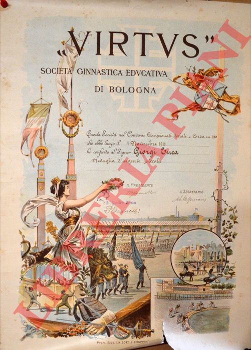 - - Virtus Societ Ginnastica Educativa di Bologna.