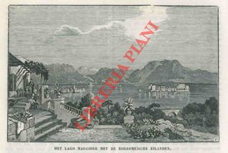 - - Het Lago Maggiore met de Borromee Eilanden.