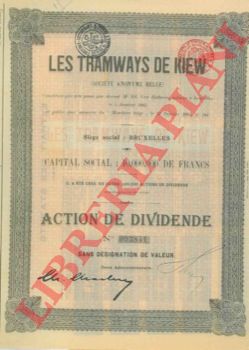 - - Les Tramways de Kiew.