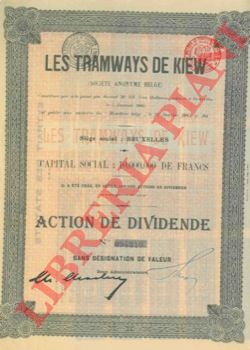 - - Les Tramways de Kiew.