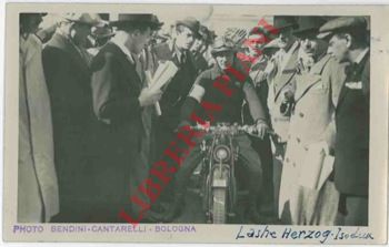 Photo Bendini - Cantarelli. Bologna - - Il 1 concorrente pronto per la partenza.