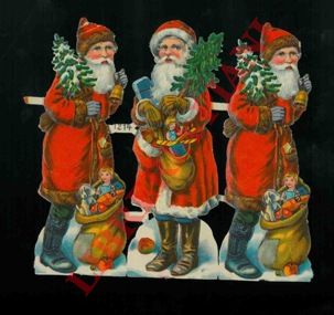 - - Coppia di Babbo Natale,