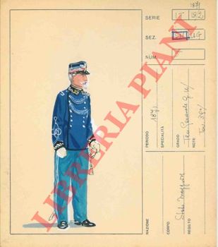 - - Italia : Stato Maggiore, 1871. Ten. Generale in g.u.