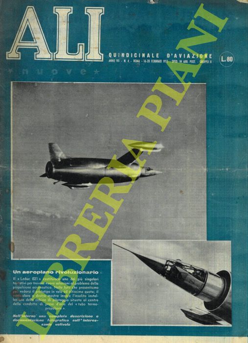 - - Ali nuove. Settimanale d'aviazione.