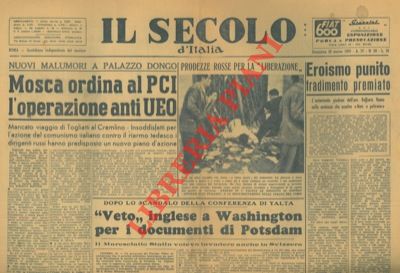 - - Il Secolo d'Italia.