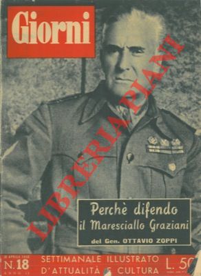 - - Giorni. Settimanale illustrato d'attualit e cultura.