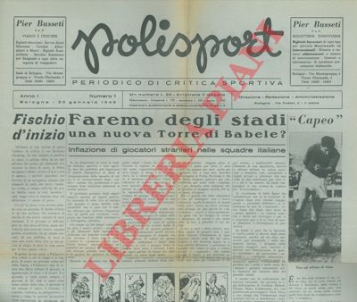 - - Polisport. Periodico di critica sportiva.