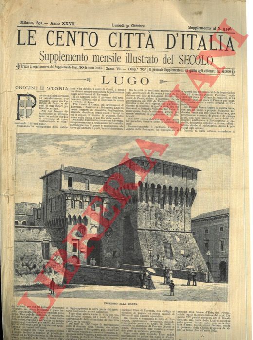 Le cento citt d'Italia - - Lugo - Correggio.