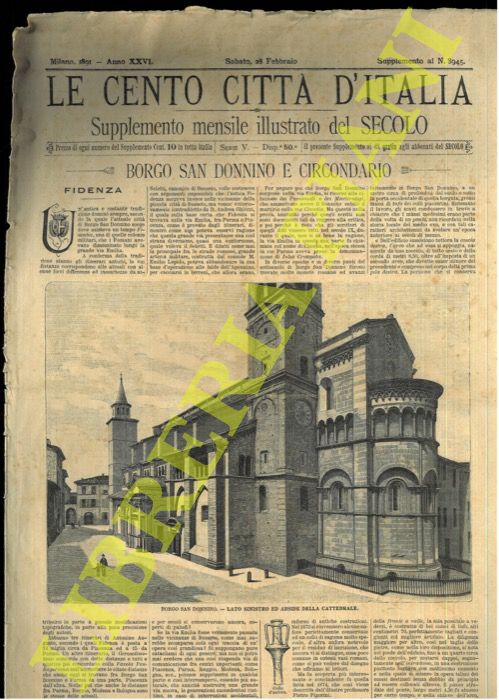 Le cento citt d'Italia - - Borgo San Donnino e circondario.