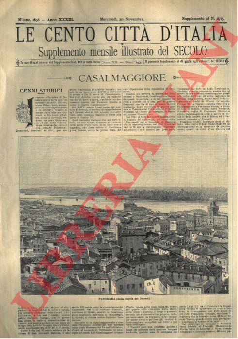 Le cento citt d'Italia - - Casalmaggiore.
