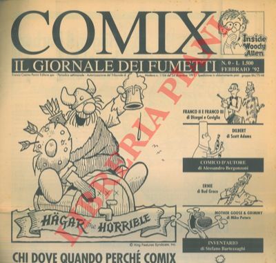 - - Comix. Il giornale dei fumetti.