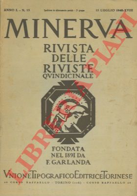 - - Minerva. Rivista delle riviste.