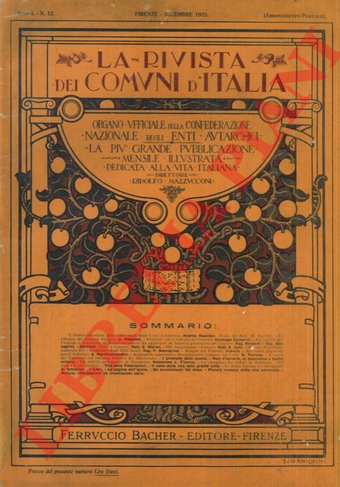 - - La rivista dei comuni d'Italia.