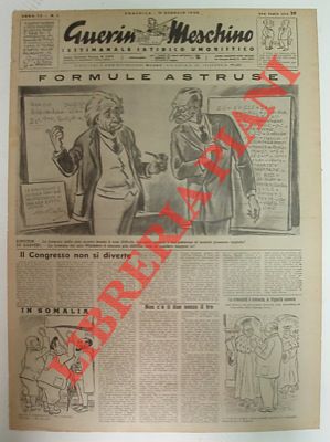 - - Guerin Meschino. Settimanale satirico umoristico.