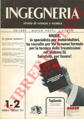 - - Ingegneria. Rivista di scienza e tecnica.