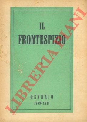 - - Il frontespizio.