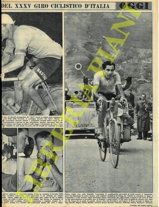 - - Questi i maggiori protagonisti del XXXV Giro d'Italia.