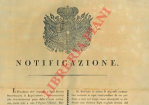 - - Disposizioni per ufficiali, soldati e operai, gia' al servizio delle armate francesi, che devono essere indennizzati. 