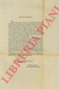 - - Sulla nomina ed incombenze dei grascieri.