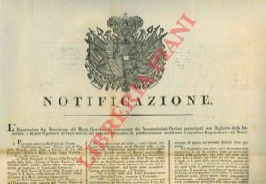 - - Regolamento di apertura di tutti i teatri della citt di Firenze.