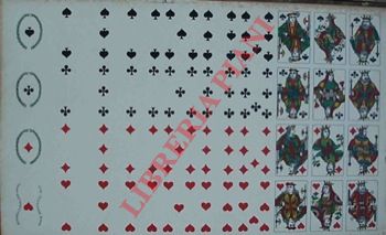 Pignalosa Edoardo - - Foglio di carte da gioco di tipo 