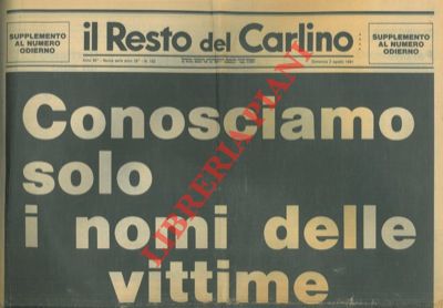 - - Conosciamo solo i nomi delle vittime, a un anno dalla strage di Bologna.