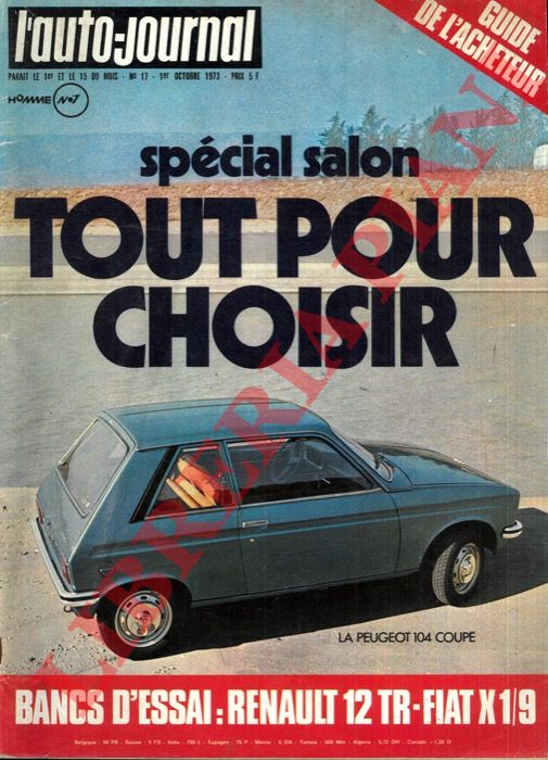 - - L'autojournal.