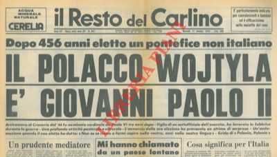 - - Il polacco Wojtyla  Giovanni Paolo II.