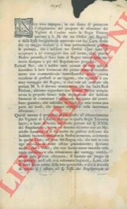 - - Estinzione dei biglietti di credito laceri, e fuori corso e loro abbrucciamento.