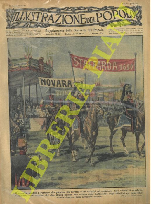 ORTELLI Alfredo - - Carosello per il centenario della Scuola di Cavalleria di Pinerolo.