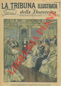 - - Rogito solenne dell'atto di nascita della Principessa Jolanda.