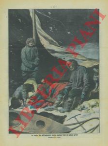 ABBO E. - - La tragica fine dell'esploratore inglese capitano Scott nei ghiacci polari.